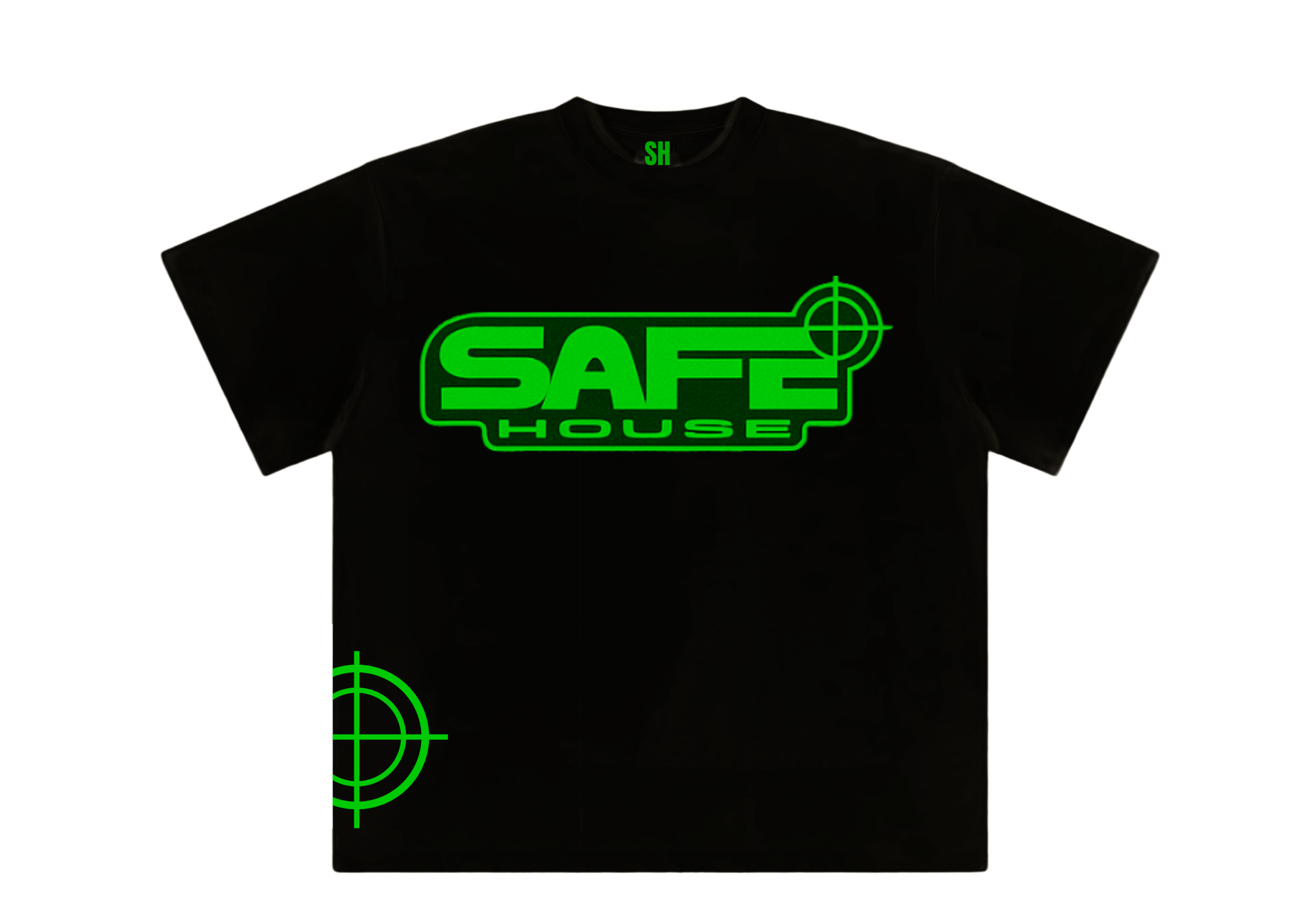 Target Neon Tee Green