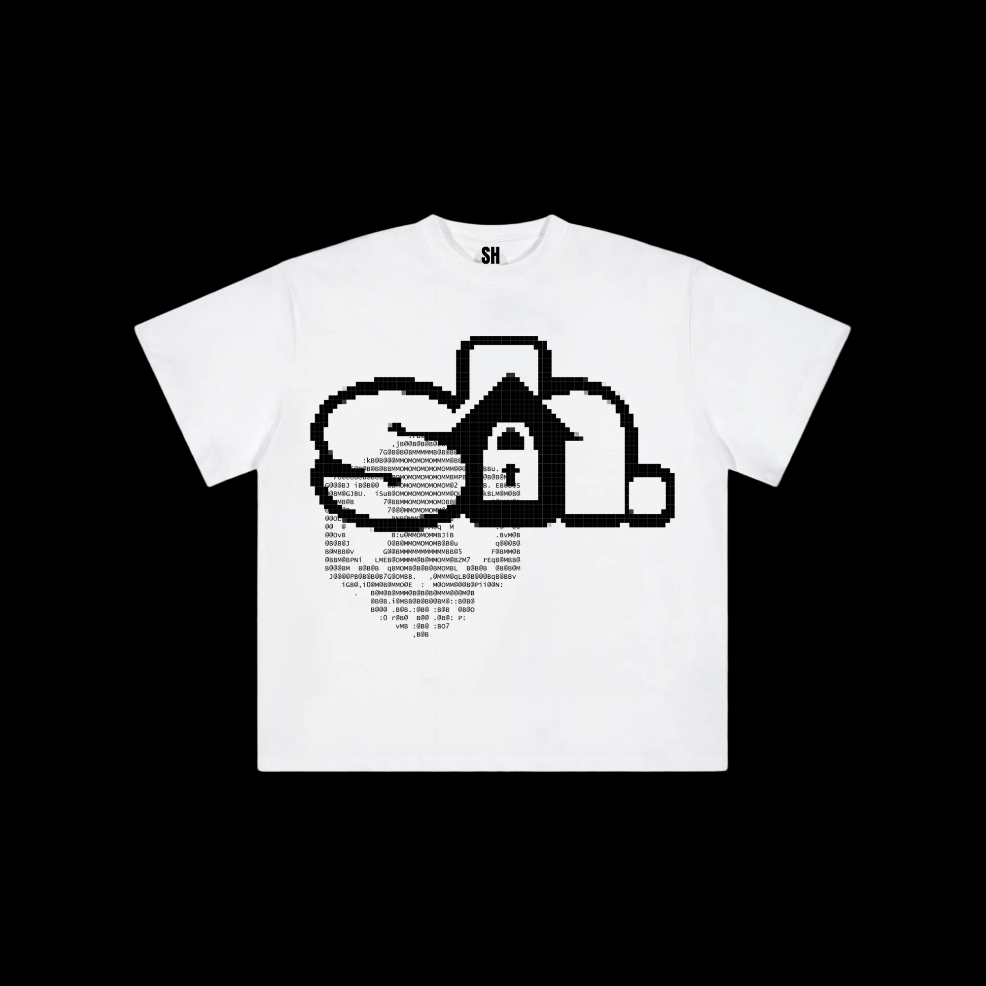 Sh Skull T-Shirt White